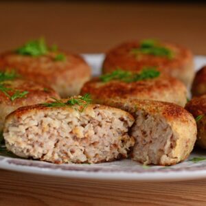 Buckwheat kotlety, 8 pcs.