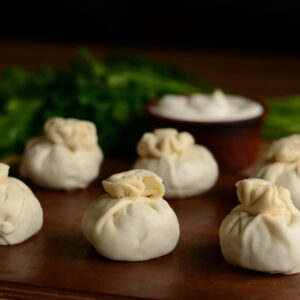 Khinkali with pork, 8 pcs.