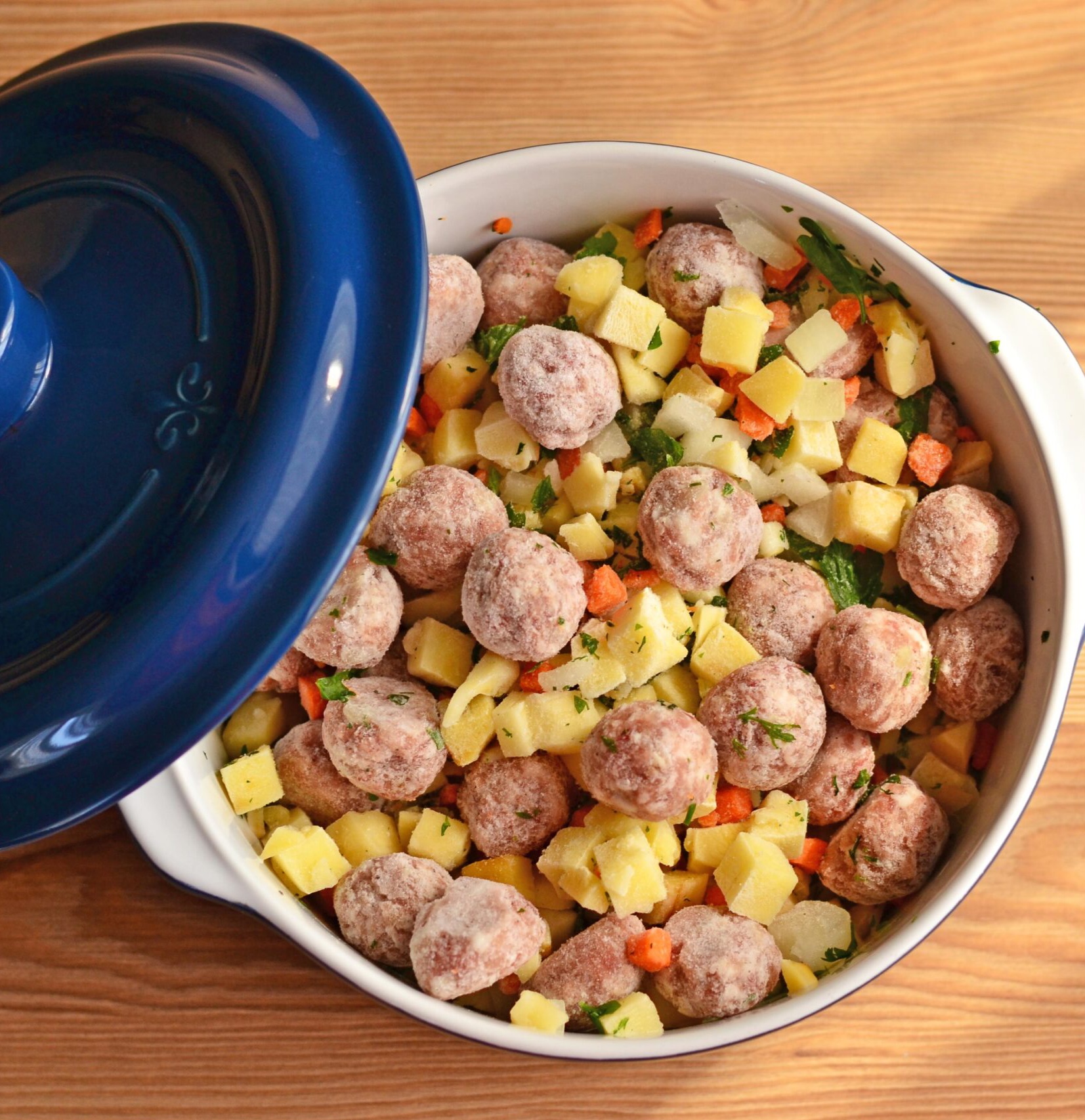 Meatballs soup